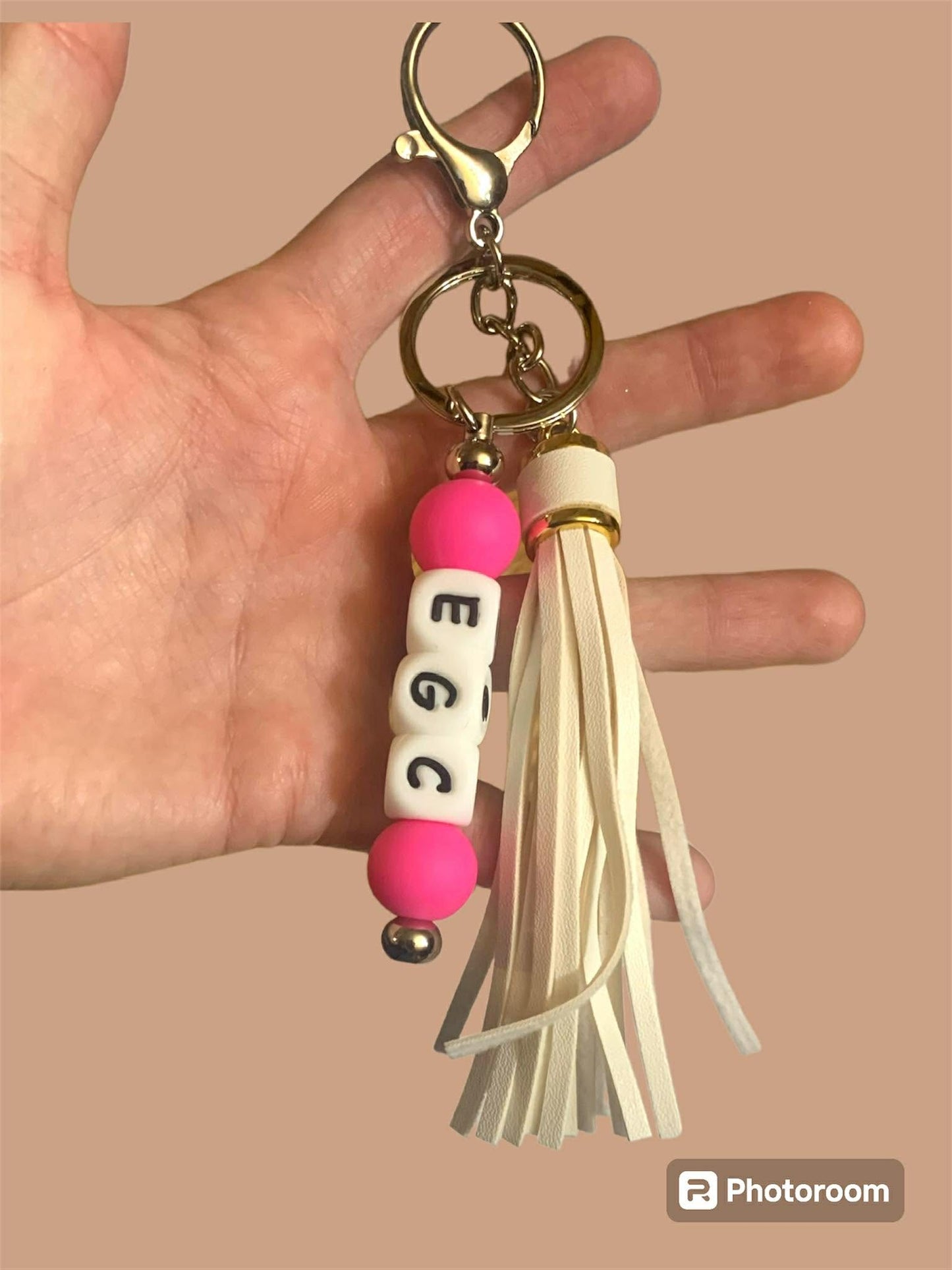 Custom Initial Keychain