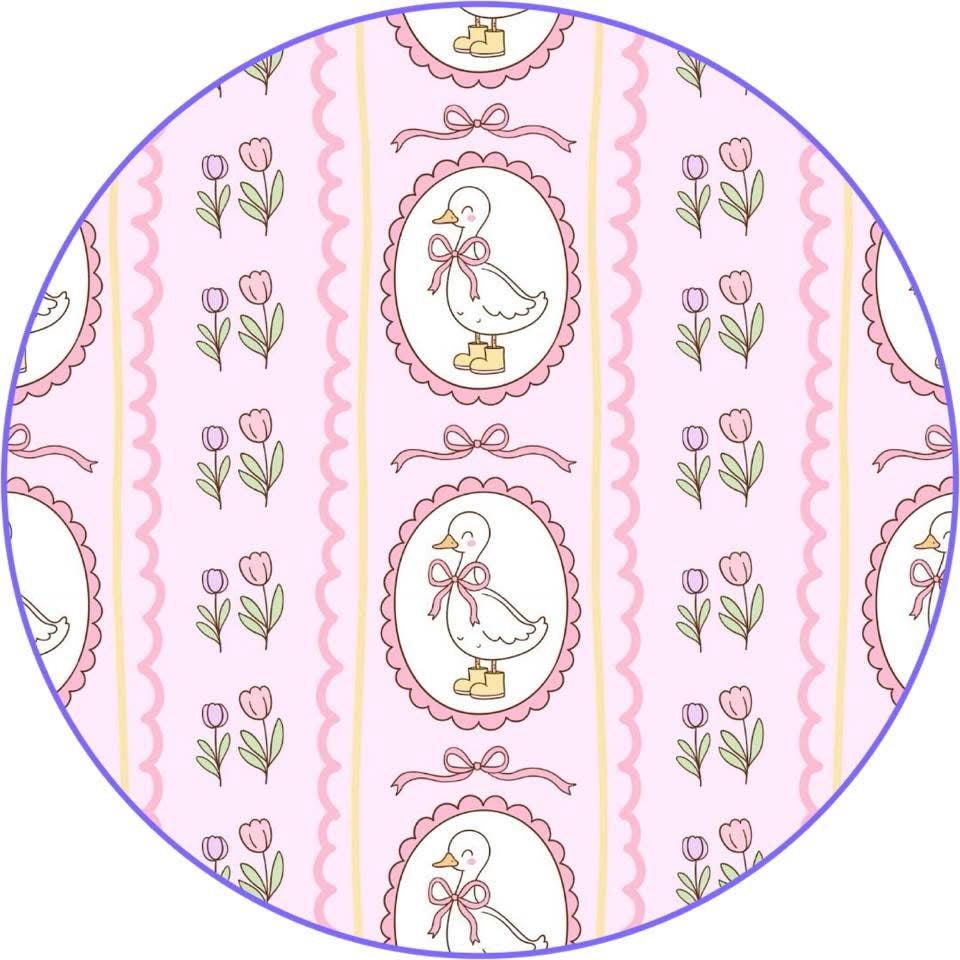 Vintage Goose round