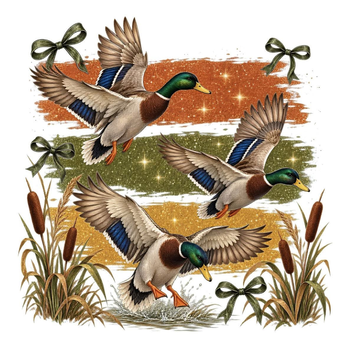 Ducks and bows