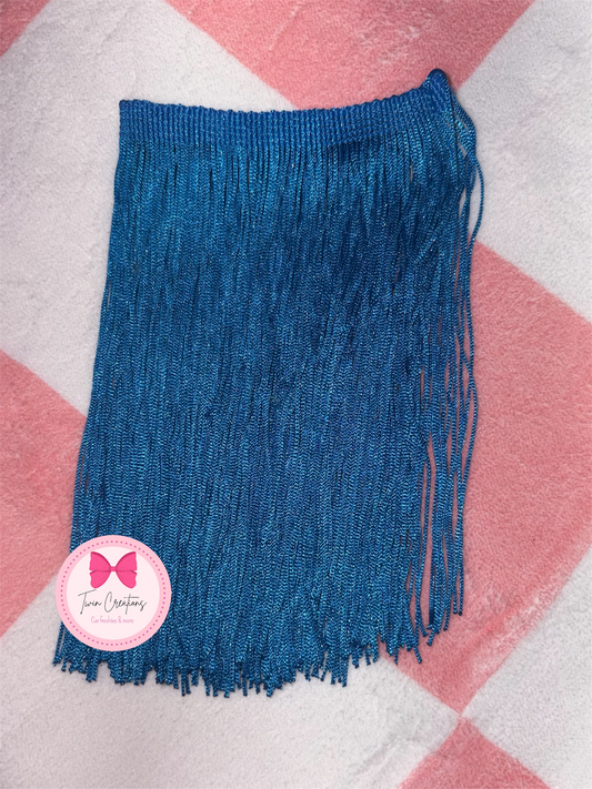 Blue fringe