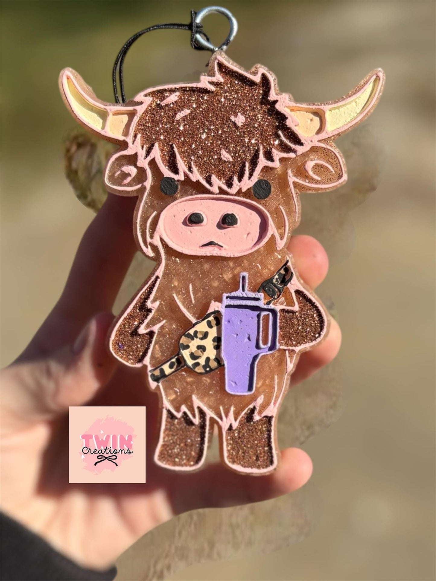 Boujee Highland Cow