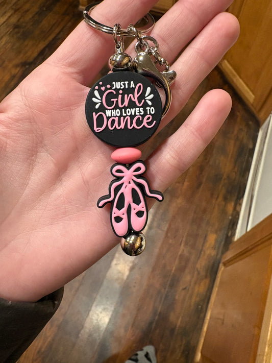 Dance keychain