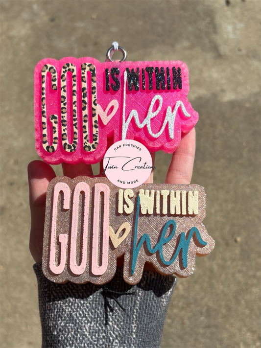 God is within her